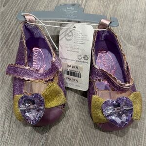 Disney Purple and Gold Rapunzel Shoes